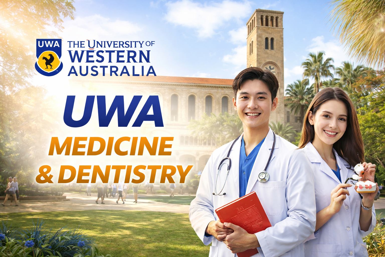 UWA(서호주대학교) 캠퍼스 전경