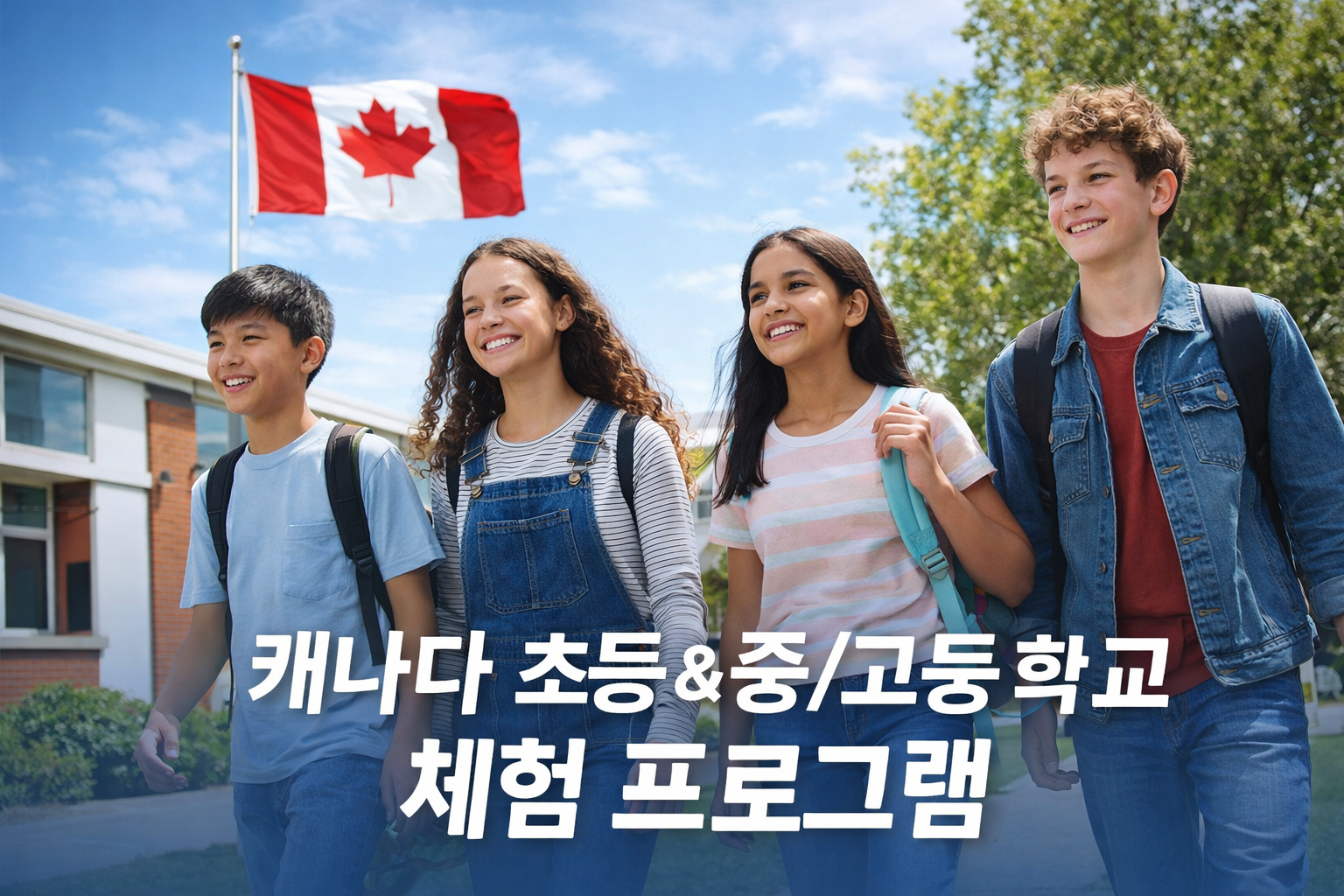 캐나다 학교 체험 프로그램 대표 이미지