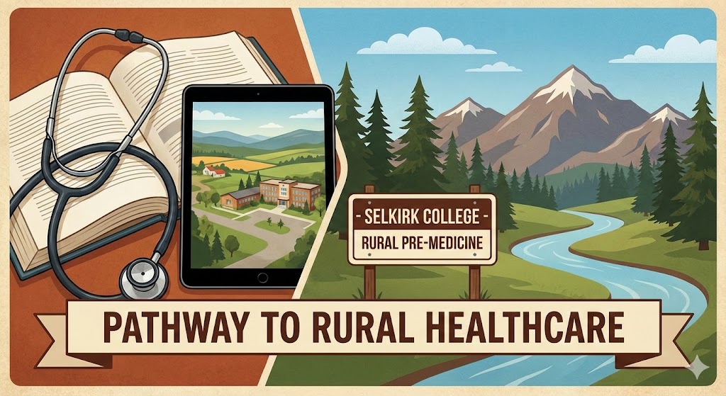 Selkirk College Rural Pre-Medicine 캠퍼스 및 의대 진학 이미지