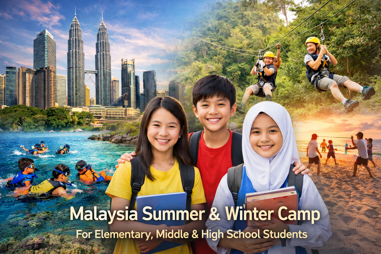 말레이시아 초중고 여름 겨울 캠프 대표이미지