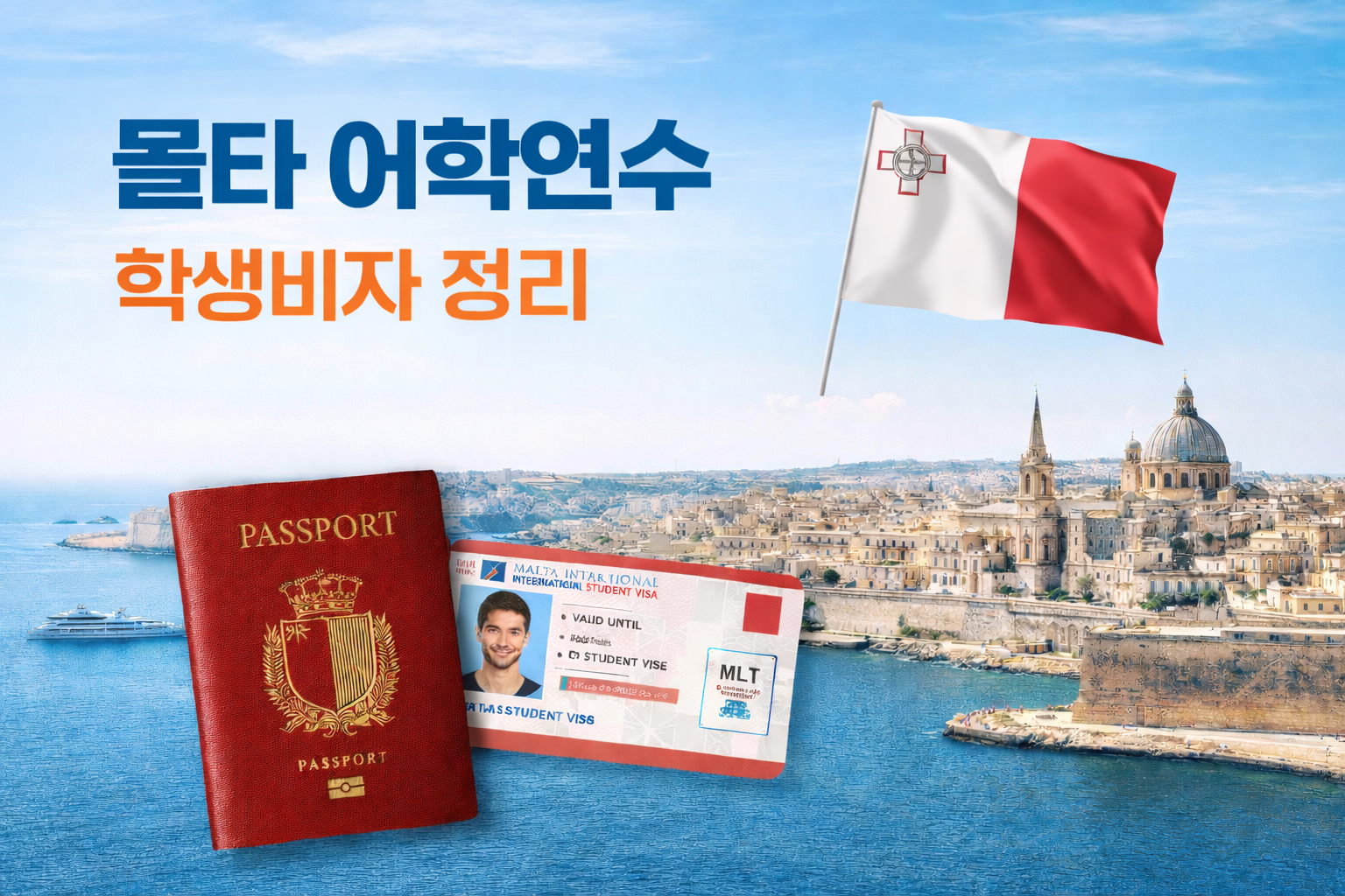 몰타 어학연수 학생비자 대표이미지