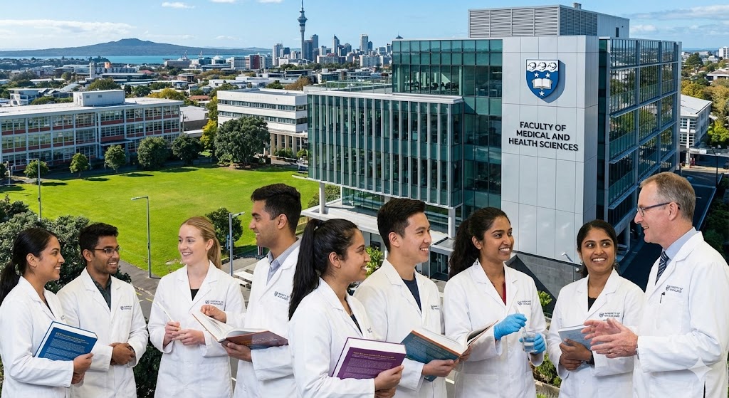 오클랜드 대학 약대 캠퍼스 전경